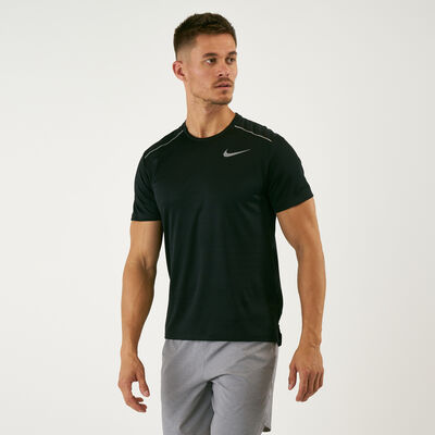 Nike Men's Dri-FIT Miller Running T-Shirt Black