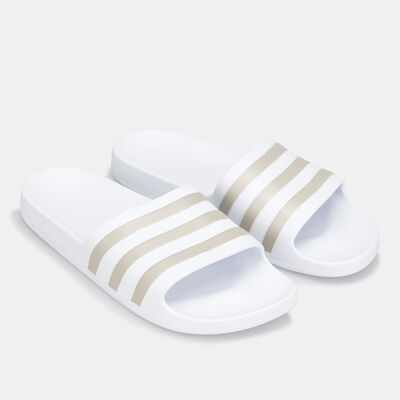 adidas Adilette Aqua Slides White