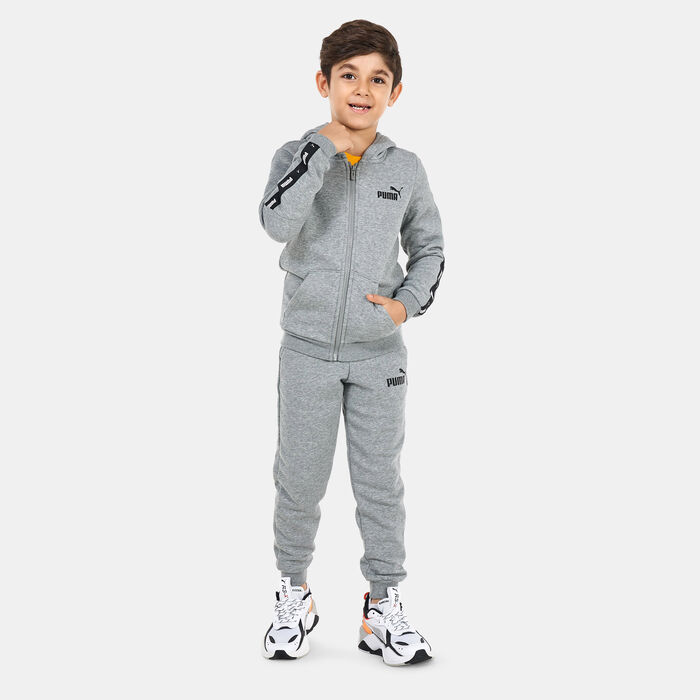 PUMA Kids' Essentials Logo Sweatpants Grey PUMA Kids' Essentials Logo Sweatpants Grey image number 2