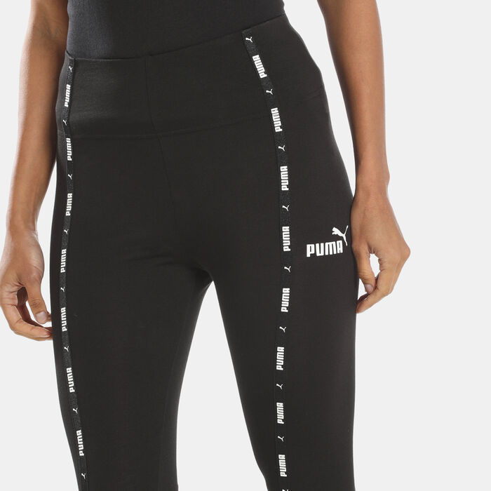 PUMA Women's Power Tape Leggings Black image number 3