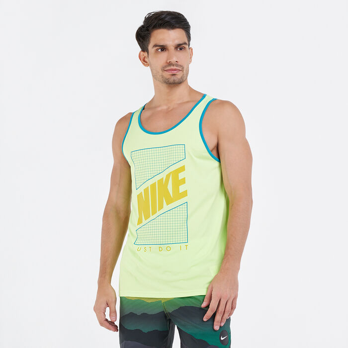 Nike Swim Men's Swim Dri-FIT Tank Top yellow Nike Swim Men's Swim Dri-FIT Tank Top yellow image number 0