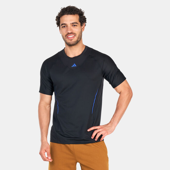 adidas Men's HEAT.RDY HIIT Training T-Shirt Black adidas Men's HEAT.RDY HIIT Training T-Shirt Black image number 0