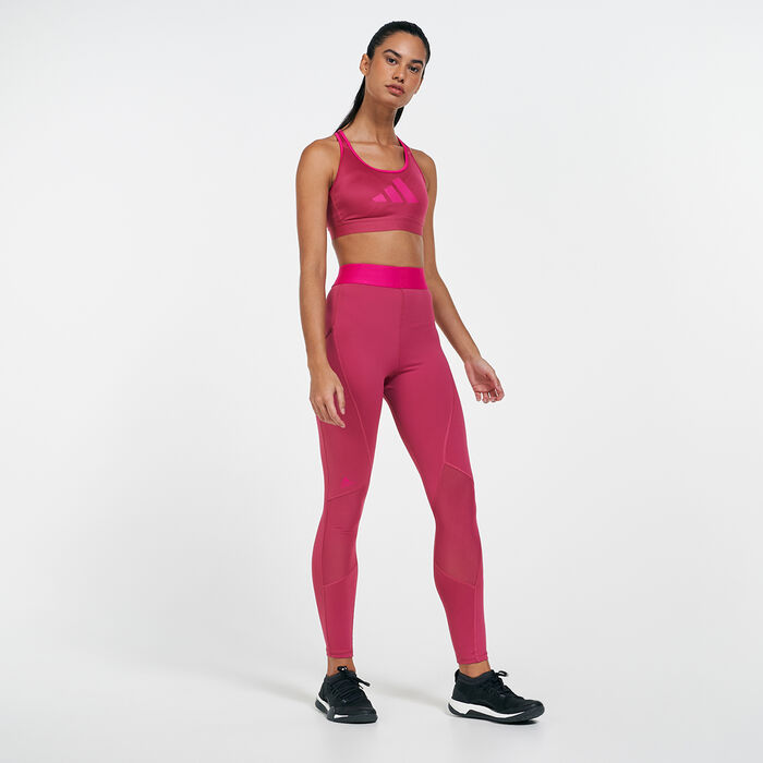 adidas Women's Don't Rest Sports Bra Pink image number 2