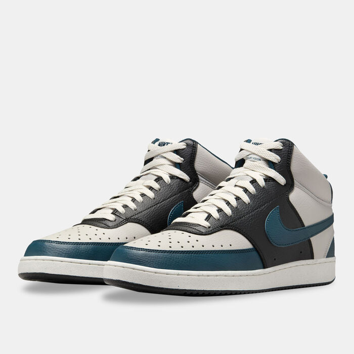 Nike Men's Court Vision Mid Next Nature Shoes Multi Nike Men's Court Vision Mid Next Nature Shoes Multi image number 1