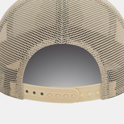 New Era Men's Los Angeles Graphic Print Trucker Cap Beige