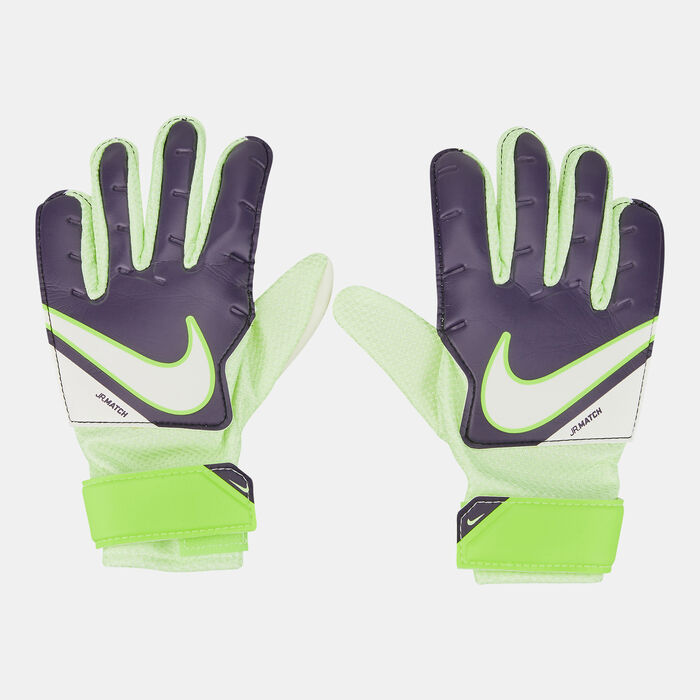 Nike Kids' Goalkeeper Match Football Gloves Green Nike Kids' Goalkeeper Match Football Gloves Green image number 0