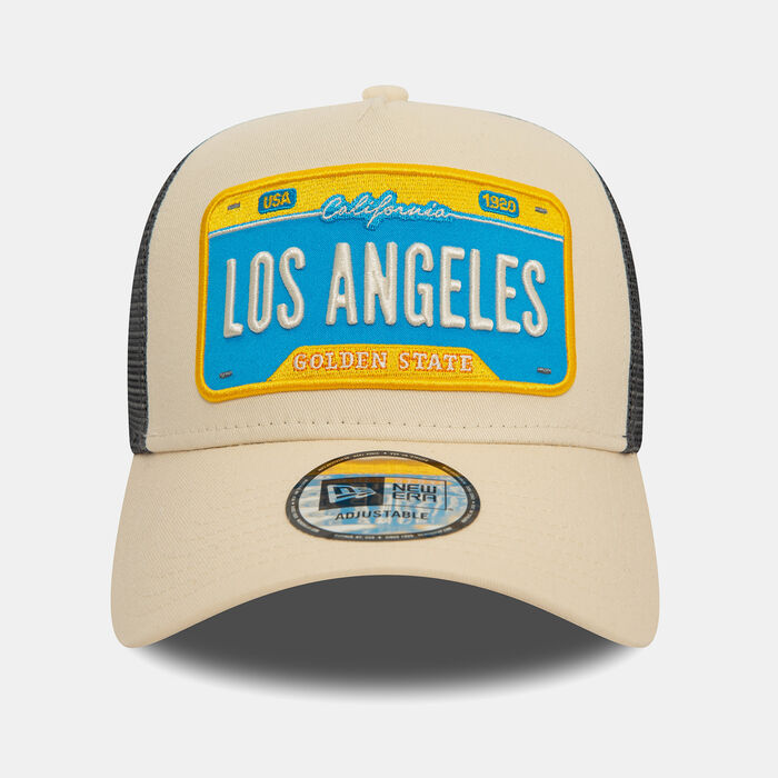 New Era Men's Brand Logo Trucker Cap White New Era Men's Brand Logo Trucker Cap White image number 0