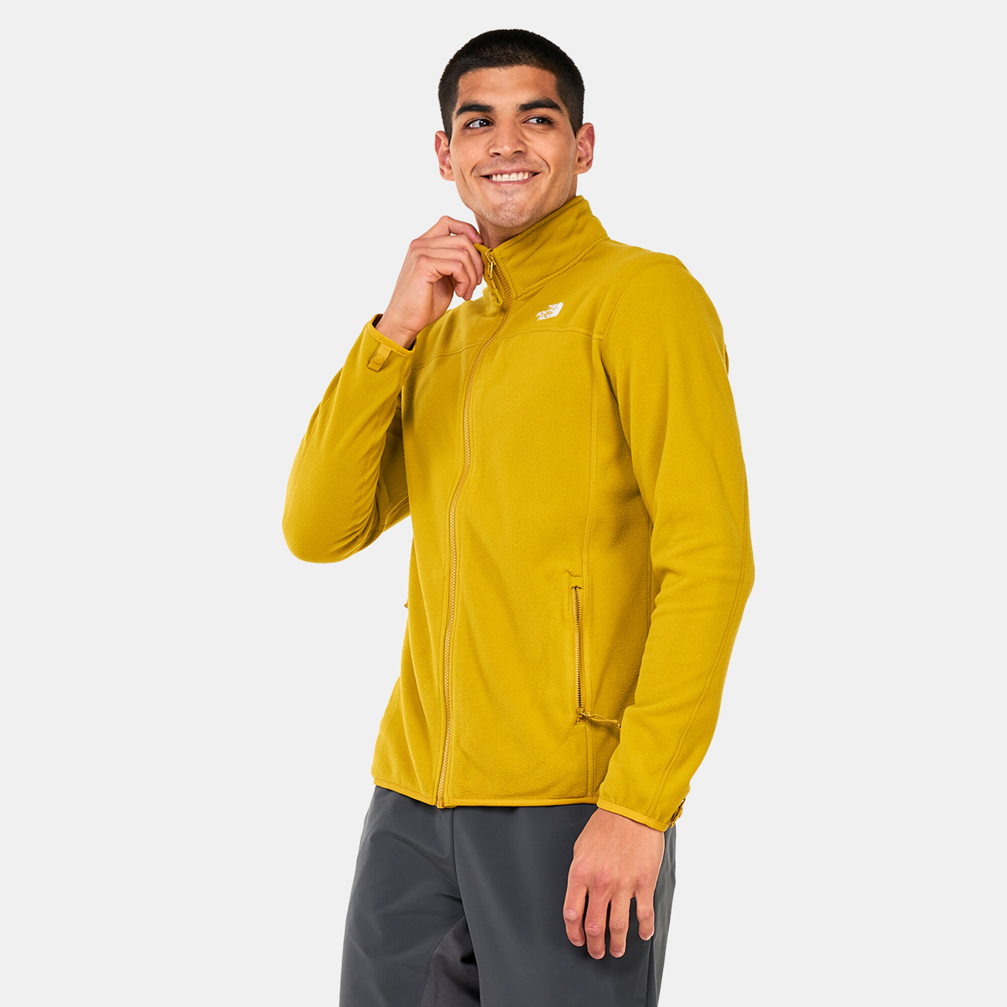North face men's 100 glacier jacket clearance