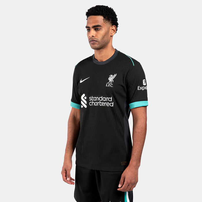 Nike Men's Liverpool 24/25 Away Authentic Football Jersey Green Nike Men's Liverpool 24/25 Away Authentic Football Jersey Green image number 0