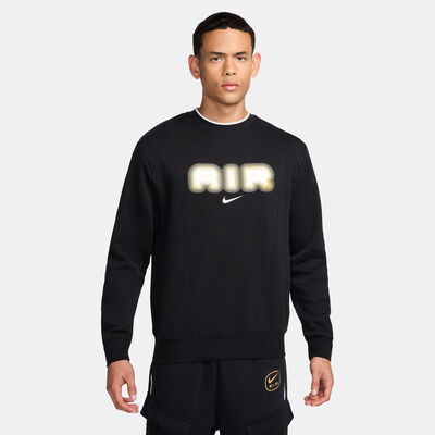 Nike Men's Air Fleece Sweatshirt Black