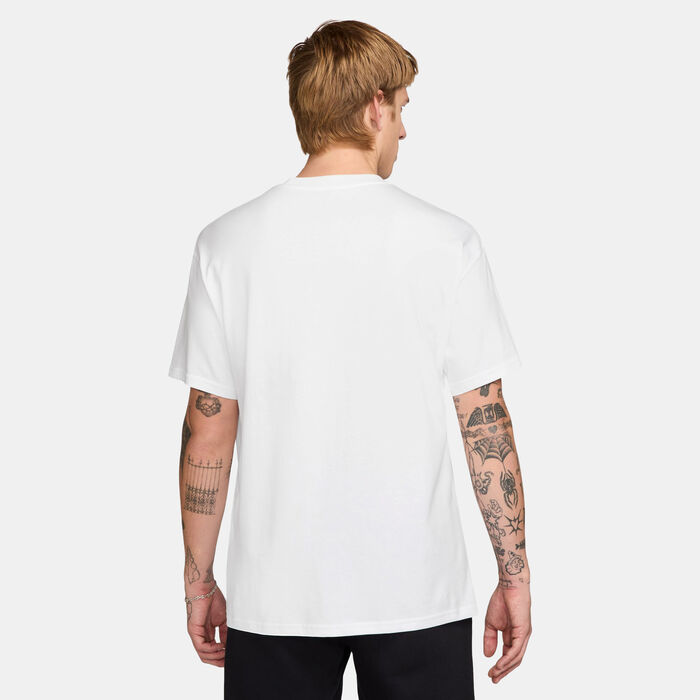 Nike Men's Sportswear Printed T-Shirt White image number 1