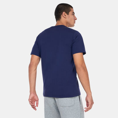 Converse Men's Chuck Taylor Patch Remix T-Shirt Blue