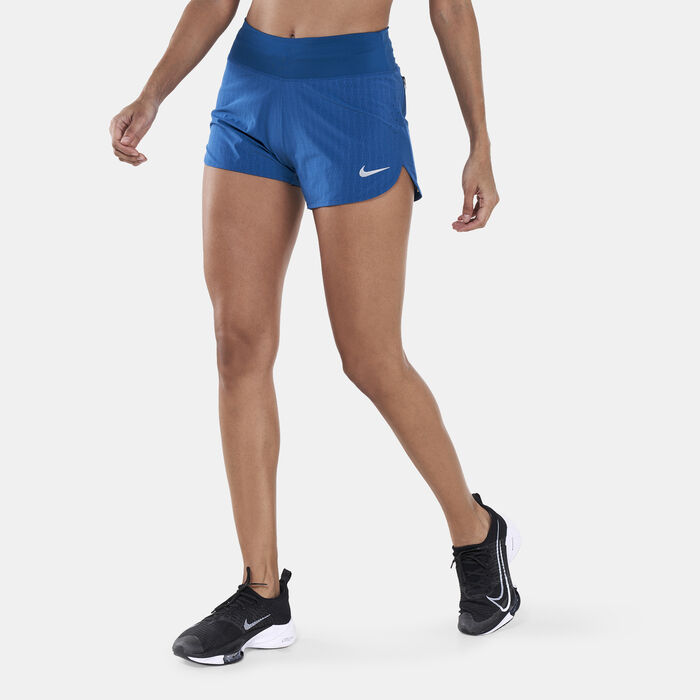 Nike Women's Dri-FIT Eclipse Shorts Blue image number 0