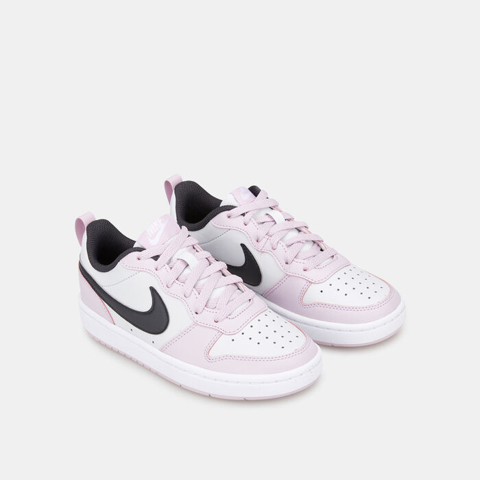 Nike Kids' Court Borough Low 2 Shoe (Older Kids) Grey Nike Kids' Court Borough Low 2 Shoe (Older Kids) Grey image number 1