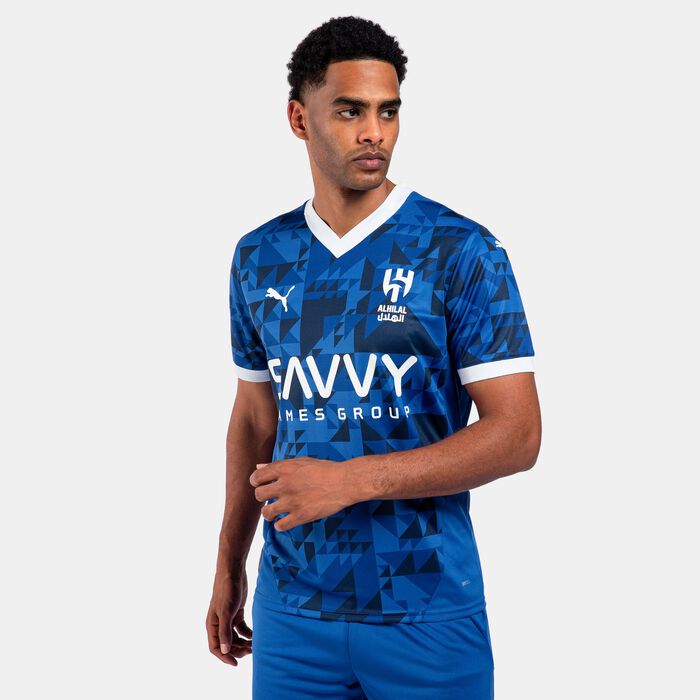 PUMA Men's Al Hilal 24/25 Home Replica Football Jersey Blue image number 0