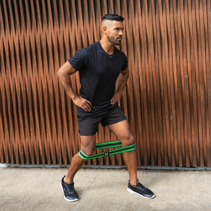 PTP Microband X Medium Resistance Band Green PTP Microband X Medium Resistance Band Green image number 5