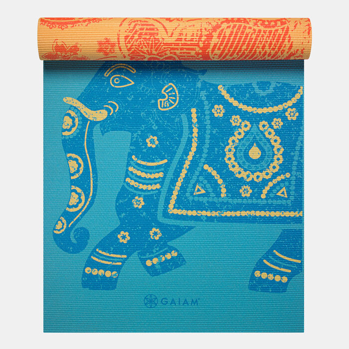 Gaiam Elephant Yoga Mat (6mm) Multi Gaiam Elephant Yoga Mat (6mm) Multi image number 2