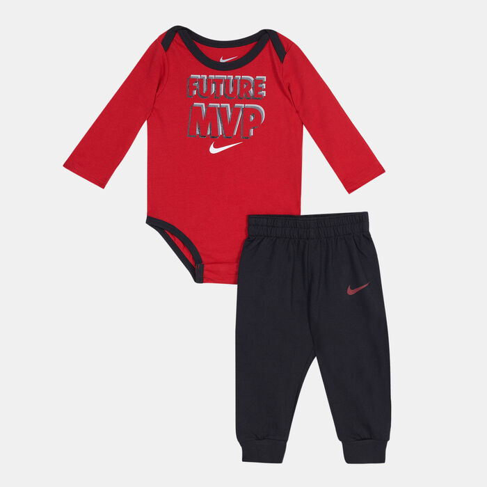 Nike Kids' Sportswear Bodysuit Set Black Nike Kids' Sportswear Bodysuit Set Black image number 0