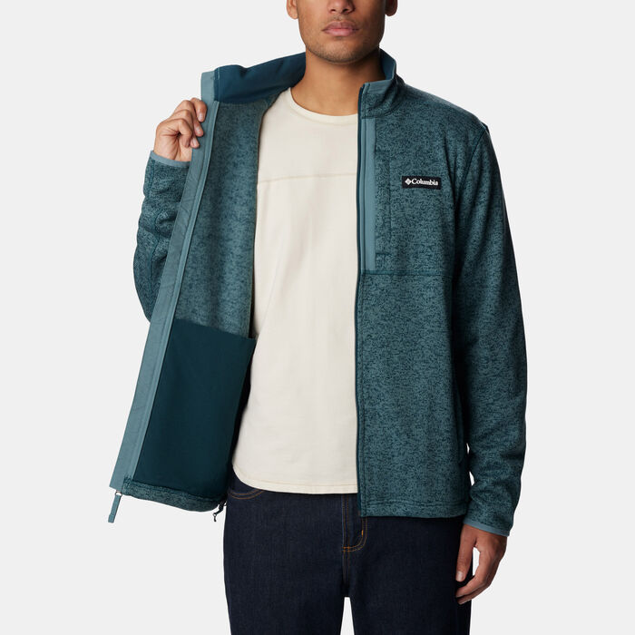 Columbia Men's Sweater Weather™ Full Zip Jacket Blue Columbia Men's Sweater Weather™ Full Zip Jacket Blue image number 3