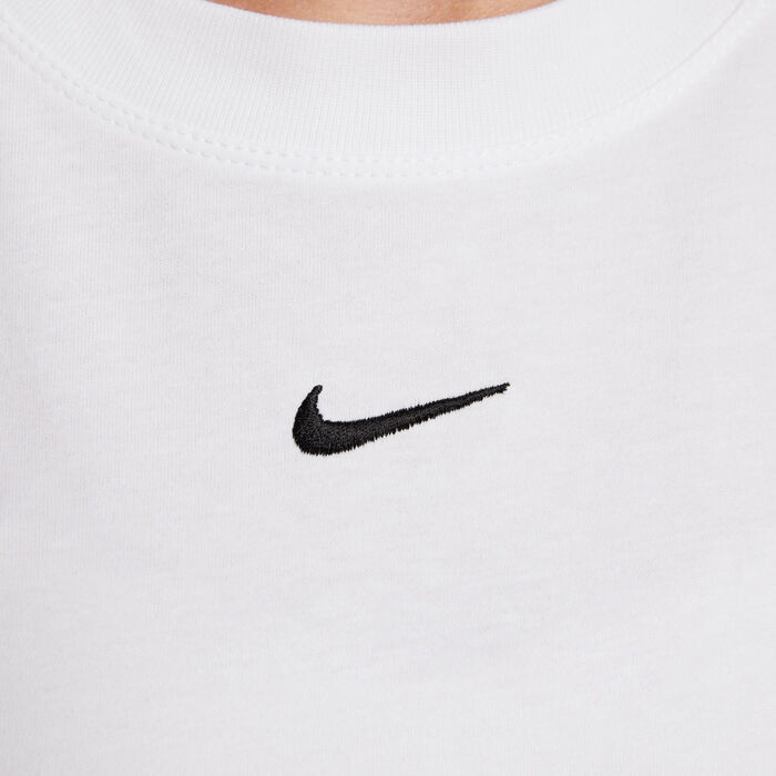 Nike Women's Sportswear Essential T-Shirt White Nike Women's Sportswear Essential T-Shirt White image number 4