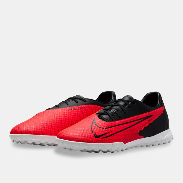 Nike Men's Phantom GX Academy Turf Ground Football Shoe Red Nike Men's Phantom GX Academy Turf Ground Football Shoe Red image number 1