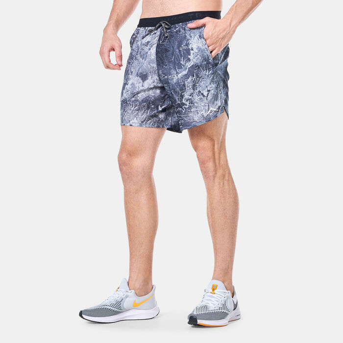 Nike Men's Dri-FIT Brief-Lined Running Shorts Grey Nike Men's Dri-FIT Brief-Lined Running Shorts Grey image number 0