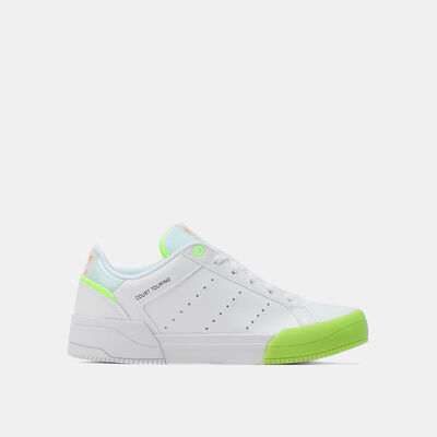 adidas Originals Kids' Court Tourino Shoe White adidas Originals Kids' Court Tourino Shoe White