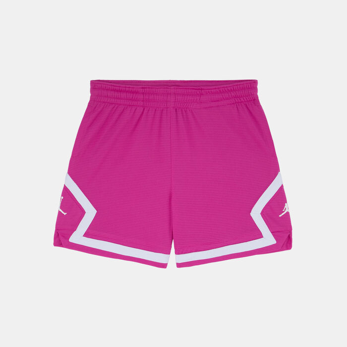 Jordan Kids' Dri-FIT Sport Diamond Basketball Shorts (Older Kids) Pink image number 0