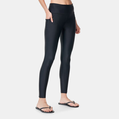 Nike Swim Women's Swim Victory Leggings Black