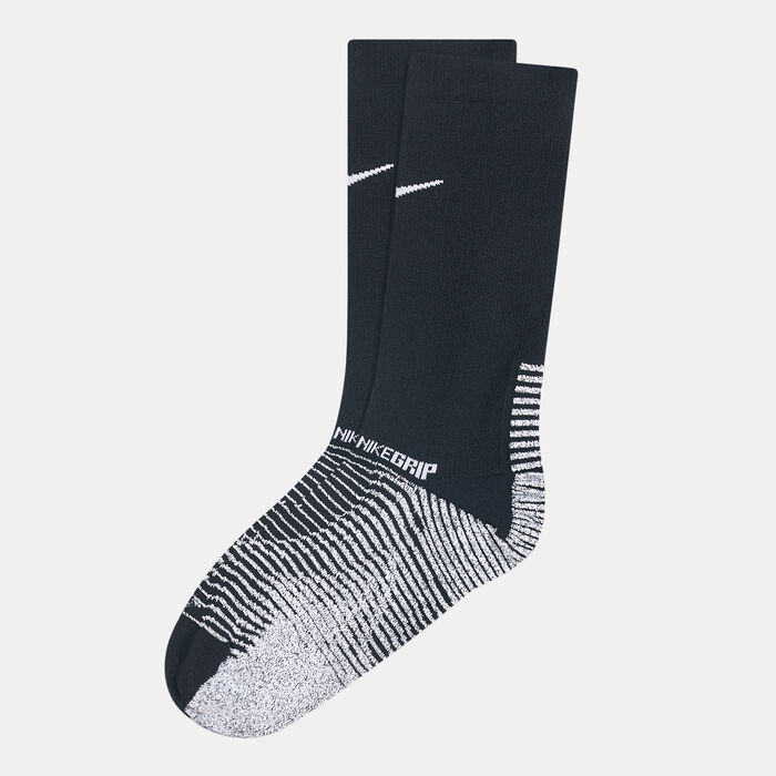 Nike Men's Grip Strike Football Crew Socks Black Nike Men's Grip Strike Football Crew Socks Black image number 0