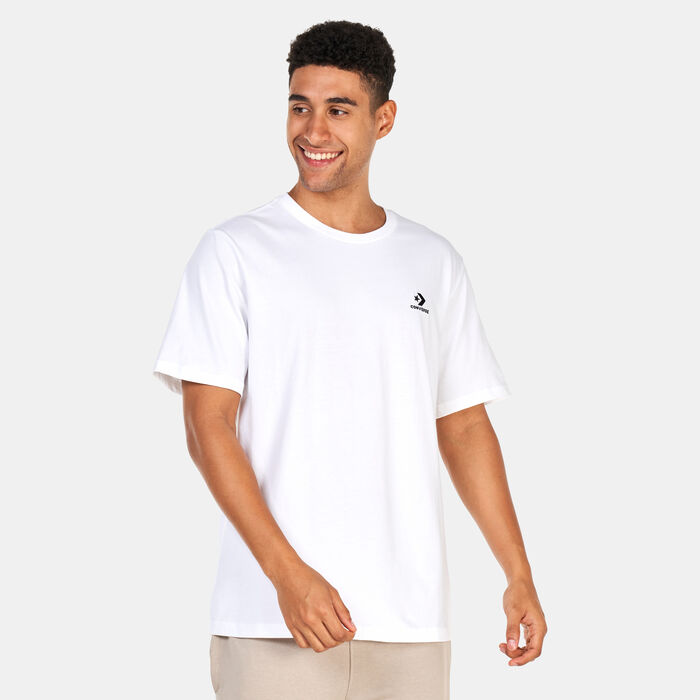 Converse Go-To Embroidered Star Chevron T-Shirt White Converse Go-To Embroidered Star Chevron T-Shirt White image number 0