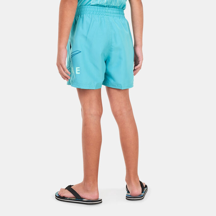Nike Swim Kids' 4-inch Volley Shorts Green image number 1