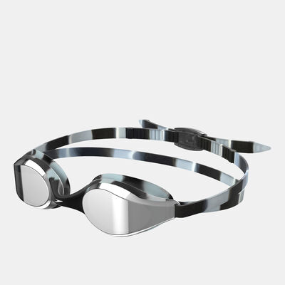 Speedo Kids' Hyper Flyer Mirrored Swimming Goggles Grey