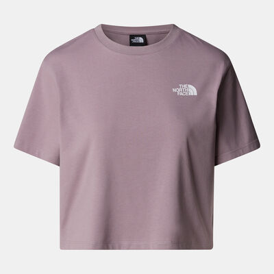 The North Face Women’s Simple Dome Crop Top Purple