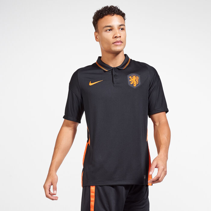 Nike Men's Netherlands 2020 Stadium Away Jersey Black image number 0