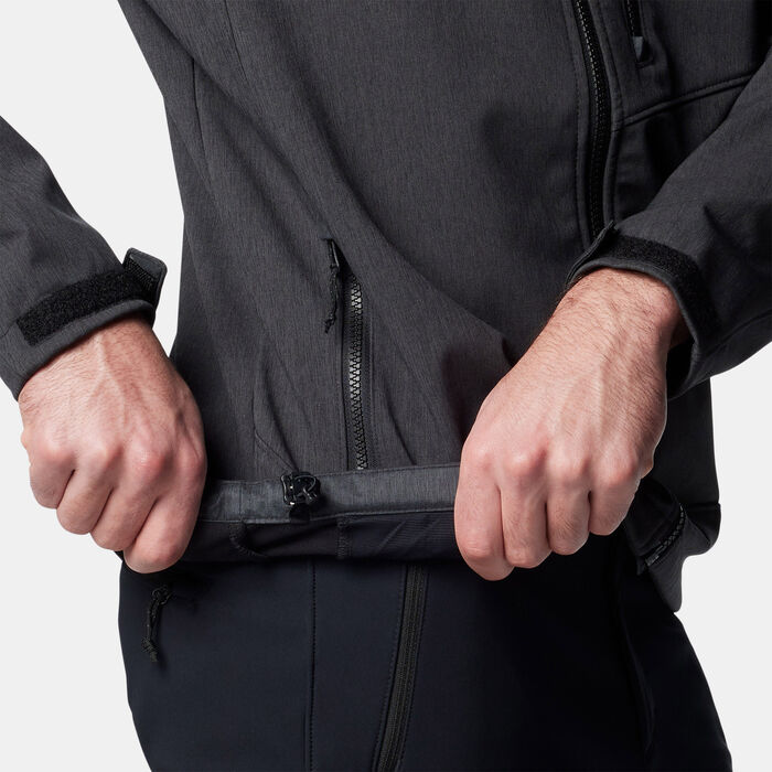 Columbia Men's Cruiser Valley II Softshell Hiking Jacket Black Columbia Men's Cruiser Valley II Softshell Hiking Jacket Black image number 3