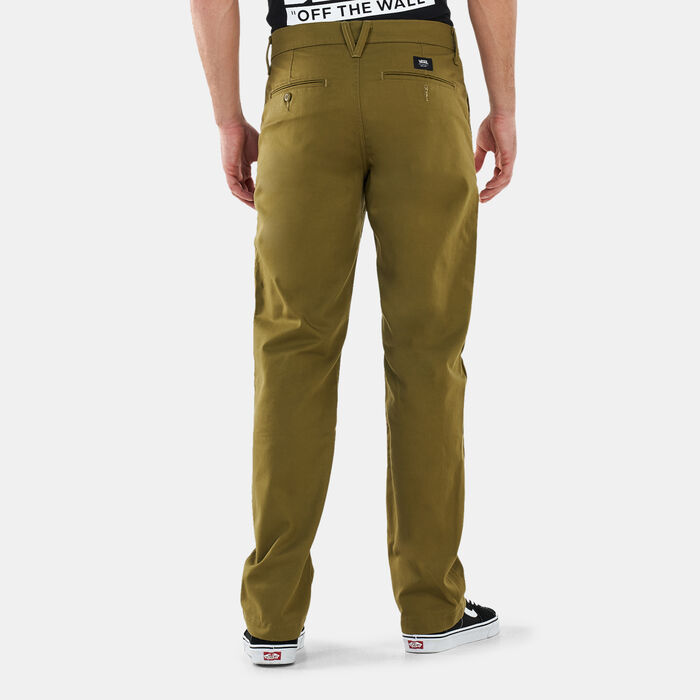 Vans Men's Authentic Chino Relaxed Pants Brown Vans Men's Authentic Chino Relaxed Pants Brown image number 1