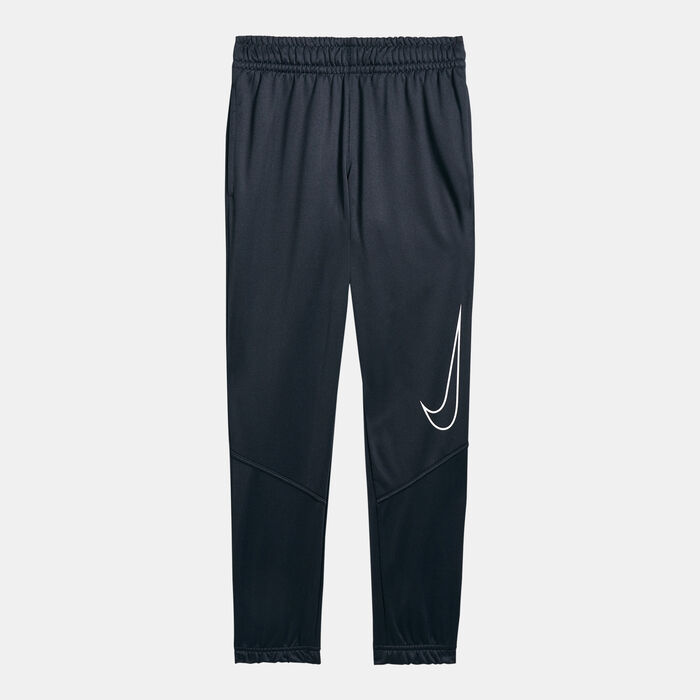 Nike Kids' Therma Graphic Tapered Training Pants Black Nike Kids' Therma Graphic Tapered Training Pants Black image number 0