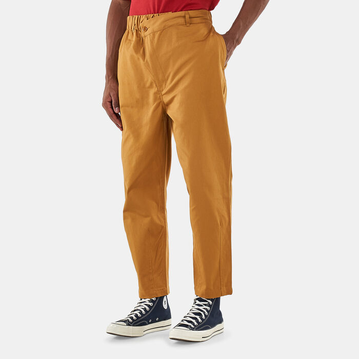 Converse Shapes Triangle Front Chino Pants Brown Converse Shapes Triangle Front Chino Pants Brown image number 1