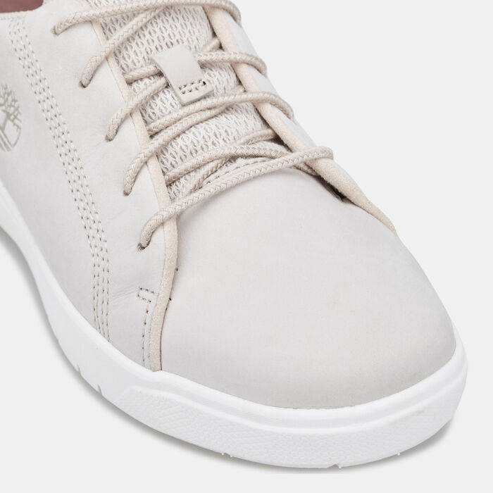 Timberland Kids' Seneca Bay Leather Oxford Shoe White Timberland Kids' Seneca Bay Leather Oxford Shoe White image number 4