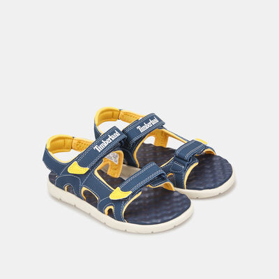 Timberland Kids' Perkins Row 2-Strap Sandals Black Timberland Kids' Perkins Row 2-Strap Sandals Black