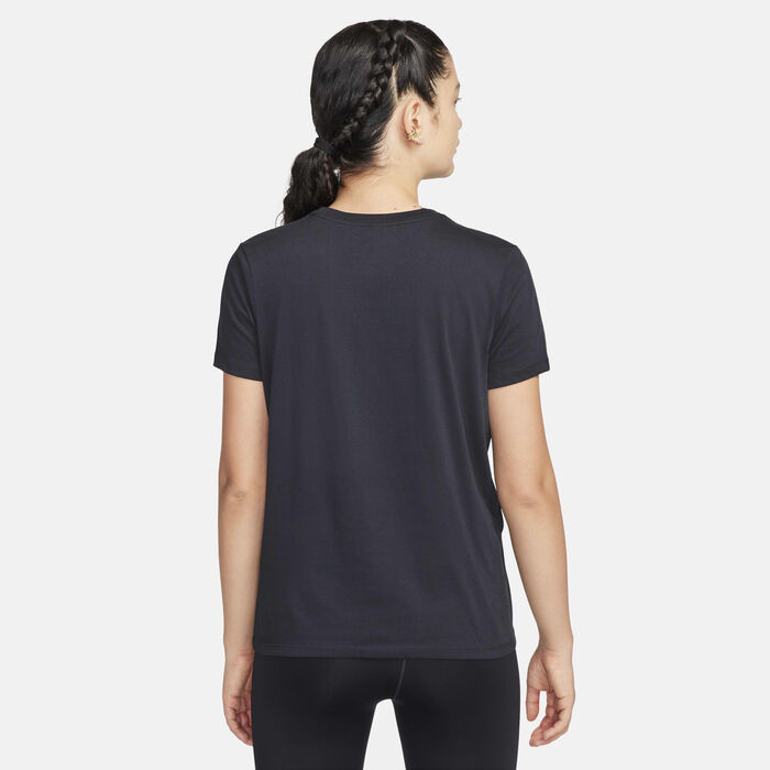 Nike Women's Trail Dri-FIT T-Shirt Black Nike Women's Trail Dri-FIT T-Shirt Black image number 1