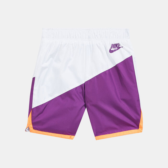 Nike Kids' Block Woven Shorts Purple Nike Kids' Block Woven Shorts Purple image number 1