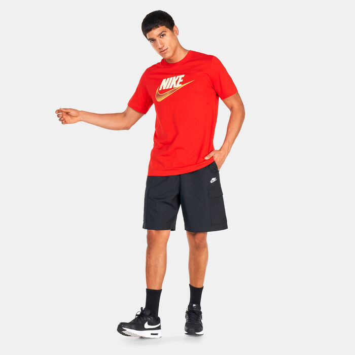 Nike Men's Club Woven Cargo Shorts Black image number 2