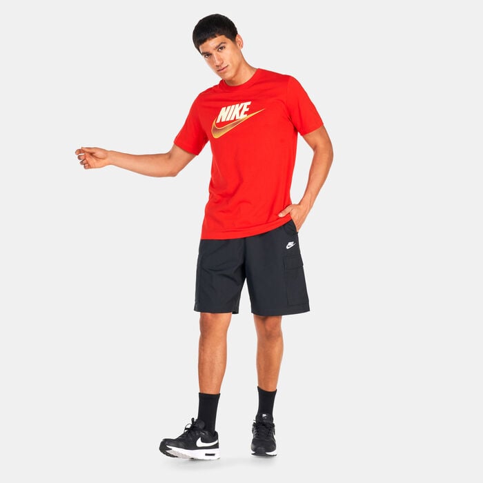 Nike Men's Club Woven Cargo Shorts Black Nike Men's Club Woven Cargo Shorts Black image number 2