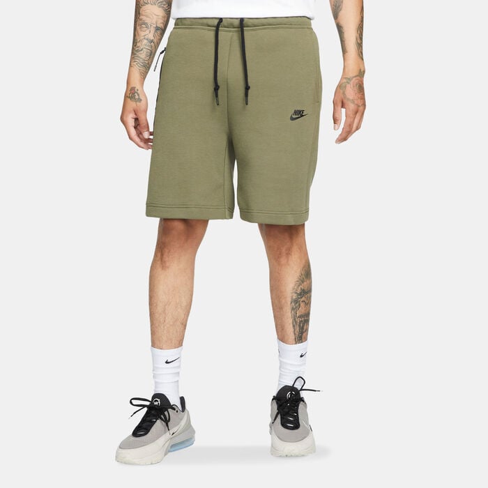 Nike Men's Sportswear Tech Fleece Shorts Green Nike Men's Sportswear Tech Fleece Shorts Green image number 1