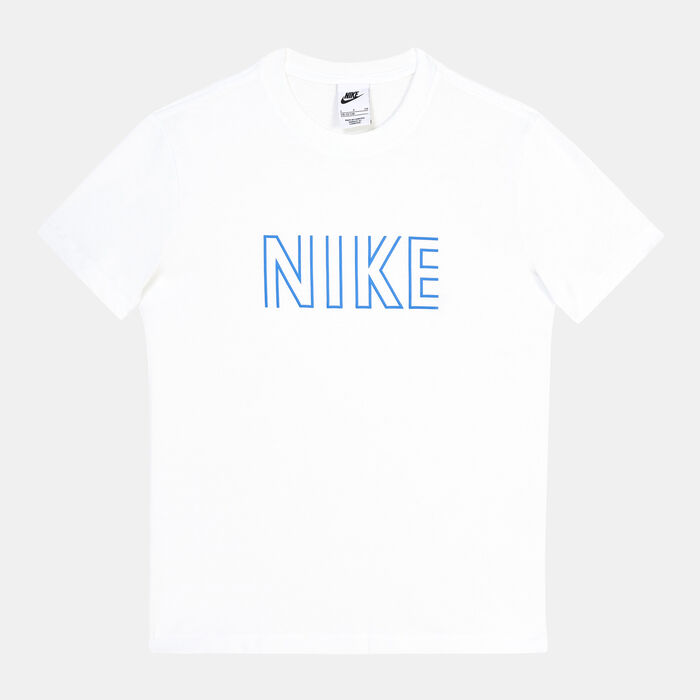 Nike Kids' Sportswear Printed T-Shirt White Nike Kids' Sportswear Printed T-Shirt White image number 0