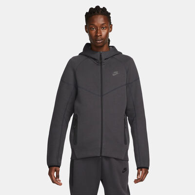 Nike Men's Sportswear Tech Fleece Windrunner Full-Zip Hoodie Grey