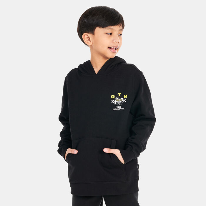 Vans Kids' x Mooneyes Pullover Hoodie (Older Kids) Black image number 0