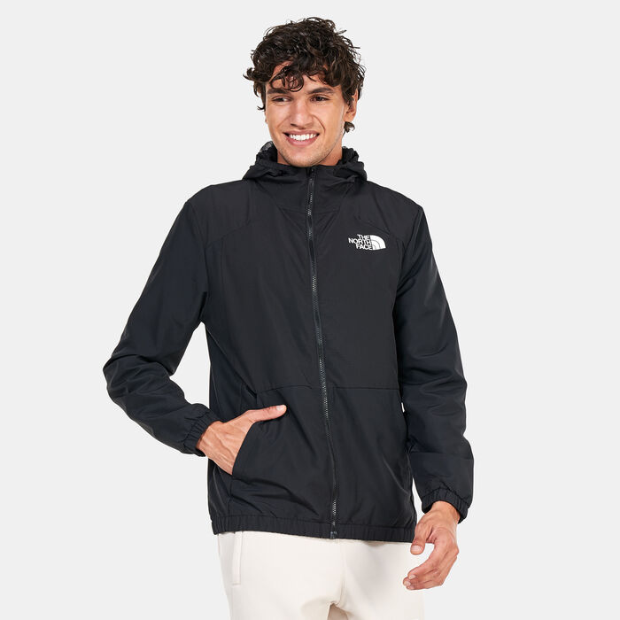The North Face Men's Training Full-Zip Wind Jacket Black The North Face Men's Training Full-Zip Wind Jacket Black image number 0
